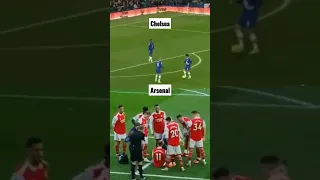 🤣🤣Arsenal Vs Chelsea When Player Is On Medication After Foul