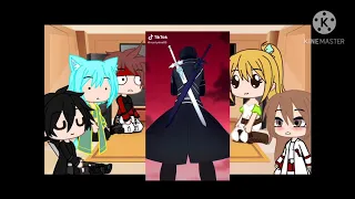 ~Past SAO season 1 & Season 2 & 3 reacts to TikToks~Part 1~