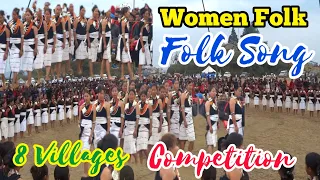 Women Folk Song Competition | Sekrüzu Area Cultural Association 2022 at Sekrüzu HQ. Phek Nagaland