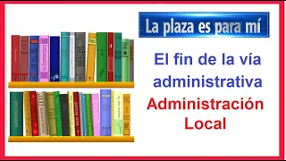 #administracionlocal 🌈El fin de la vía administrativa ley de procedimiento común 2015 ❤️