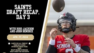 Saints Make All Their Picks On Day 3, Earn Strong Draft Grade