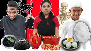 PILIH KARAKTER MONSTER SESUAI MAKANAN 1 WARNA ! ADA BONEKA SQUID GAME JAHAT😱 | Mikael TubeHD