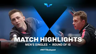 Liam Pitchford vs Aleksandr Khanin | WTT Contender Budapest 2021 (R16)