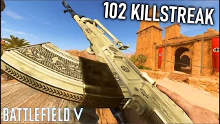 102 INFANTRY ONLY KILLSTREAK! - Battlefield 5 119-2 Full Gameplay