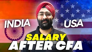 SALARY AFTER CFA IN INDIA VS SALARY IN USA | KARAN SIR@thewallstreetschool