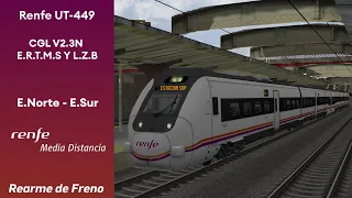 UT449-ASFA Digital-ETCS: MD Estación Norte - Estación SUR | Open Rails