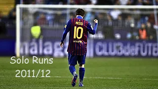 Lionel Messi • Solo Runs 2011/12 | Insane Dribbling