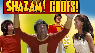 Shazam Goofs from the TV Series