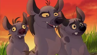 The Lion Guard Return Of The Roar - Stopping The Hyenas Scene [HD]
