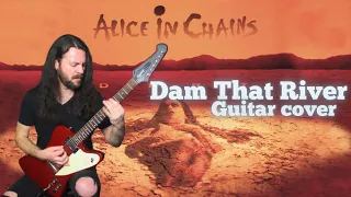 Dam That River - Alice in Chains guitar cover | Epiphone Firebird