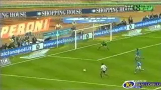 Serie A 2000-2001, day 31 Napoli - Verona 2-0 (Pecchia, Amauri)