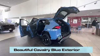 2023 RAV4 Hybrid SE (Cavalry Blue)