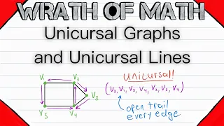 Unicursal Graphs and Unicursal Lines | Semi-Eulerian Trails, Graph Theory