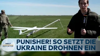 PUTINS KRIEG: Modell "PUNISHER-DROHNE" - WELT-Reporter besucht ukrainische Drohneneinheit