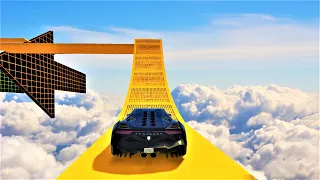 GTA V Online - Unbelievable Parkour Race High In The Clouds