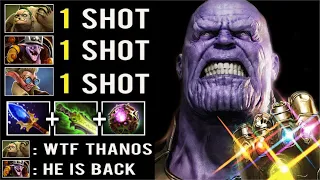 MID THANOS IS BACK! Crazy 1 Shot Kill Non-Stop Gank BKB + Aeon Can't Stop Him Epic Fun 7.31 Dota 2