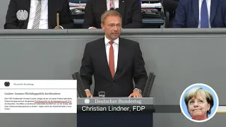 Herr Lindner, wann kommt endlich der Untersuchungsausschuss zur „Flüchtlingspolitik“ seit 2014?