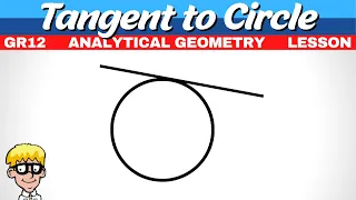 Tangent Analytical Geometry Grade 12