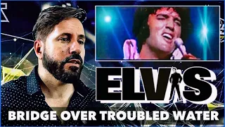 ELVIS PRESLEY - Bridge Over Troubled Water (NEW mix! Great sound!) | REACTION by Zeus