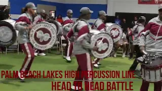 Dillard High vs Palm Beach Lakes High | 1st Annual Chopped Drumline Battle 2019