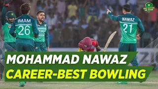 Spinning a Web: Mohammad Nawaz's Magical Bowling | 𝟭𝟬-𝟬-𝟭𝟵-𝟰 🙌 | PCB