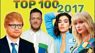 100 ЗАРУБЕЖНЫХ ХИТОВ 2017 // TOP 100 HITS of 2017 (AndJoy version)