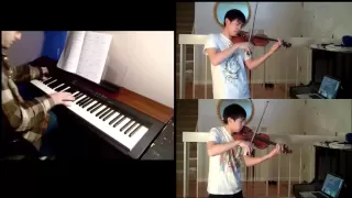 Disney - Beauty and the Beast (piano, violin) FT. Josh Chiu (2)