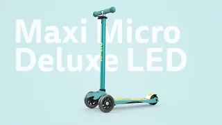 Maxi Micro Deluxe LED - Maximum luminosity on three wheels