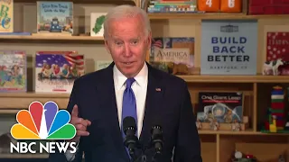 Biden Sells Build Back Better Agenda: 'Tt's Time For Us To Invest In Ourselves'