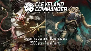 AOS Battle Report: Skaven vs Ossiarch Bonereapers