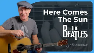 How to play Here Comes The Sun | The Beatles Guitar Lesson