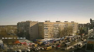 TimeLapse 2017 02 16 Новомосковск, Украина