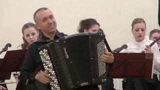 Piazzolla A. ACONCAGUA Concierto para Bandoneon, Orquestra de Cuerdas y Percusion. Shishkin Yuri