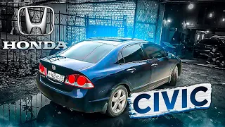 Honda Civic. Замена порогов и задних арок. Антикоррозийная обработка дна