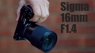 Sigma 16mm f1.4 - Best Lens for the ZV-E10,  FX30 and APS-C