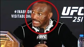 "I GOT SO SCARED" || USMAN UFC 251 Post Fight press Conference