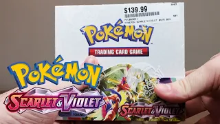 Opening a Pokemon Scarlet & Violet Booster Box!