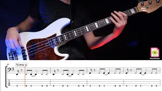 Кино - В наших глазах Bass Cover | Табы & Ноты