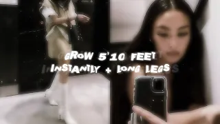 ૮ • ﻌ - ა # grow 5’10 instantly + long legs | revamped subliminal ♡