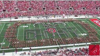 Ohio State Marching Band "D-Day Tribute" - Halftime vs. Kent State (9-13-2014)