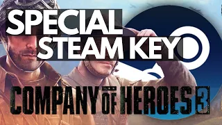 Company of Heroes 3 - Steam Key Giveaway I 100 Abonnenten Special