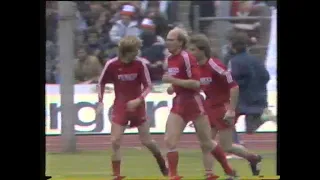 1983/1984 28. Spieltag Bayern München - VfB Stuttgart