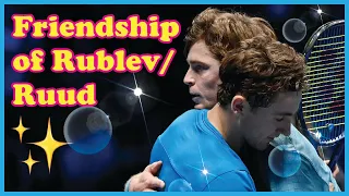 Friendship of Andrey Rublev & Casper Ruud 💙