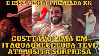 Gusttavo Lima teve VISITA premiada no SHOW de Itaquaquecetuba- SP e SURPRESA KKK