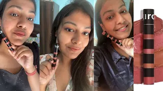 KIRO Four Play Non-Stop Airy Matte Liquid Lipstick Ultimate Quad unboxing review bareskin lips watch