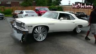 1975 Buick LeSabre Vert on 28" Forgiatos, 421 Stroker LSX Engine - 1080p HD