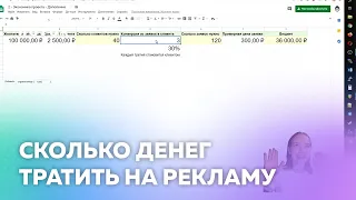 Как рассчитать рекламный бюджет?