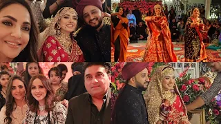 Tv Star ARISHA RAZI ki Shendi .... Dulhan and celebrities ne lagai full Ronak ..Outstyle exclusive