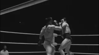 An Byung-gil & Kim Sang-hyun vs Chun In-su & Kim Ki-nam (Boxing gloves match, Seoul - May 23rd,1964)