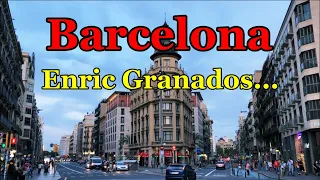 [SPAIN-BARCELONA] Walking along Enric Granados... 11/SEP/2021 07:45 pm